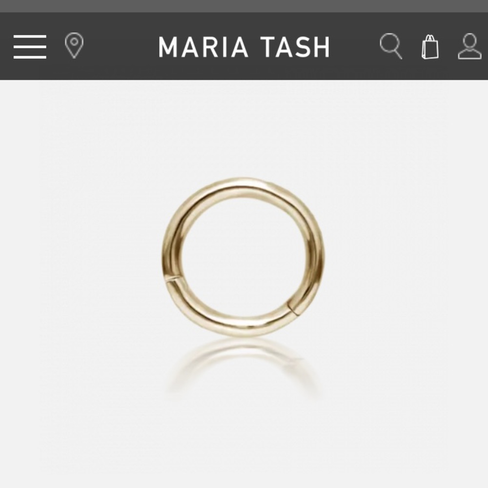 6.5mm 14k Yellow Gold Clicker Earring